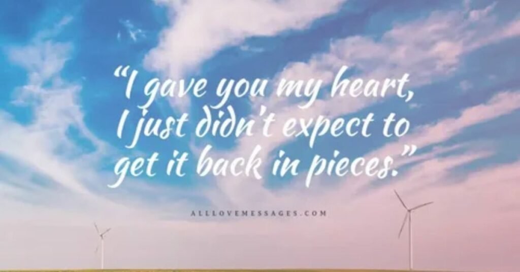 heal the broken hearted