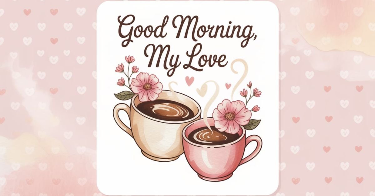 good morning message to my love
