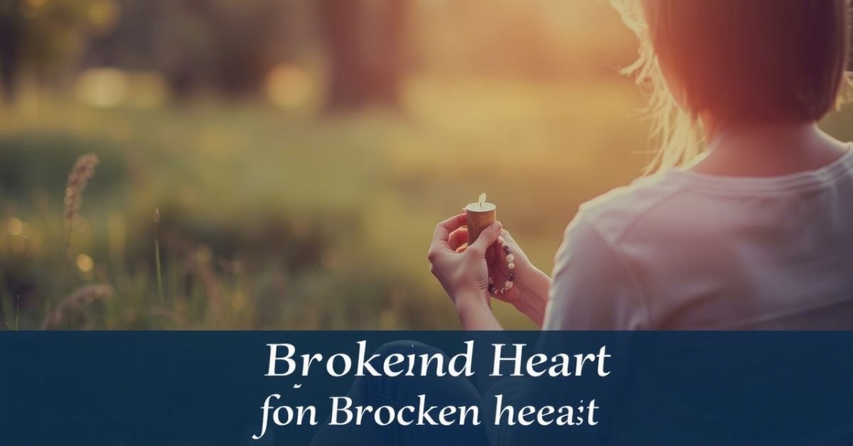 prayer to heal the broken heart