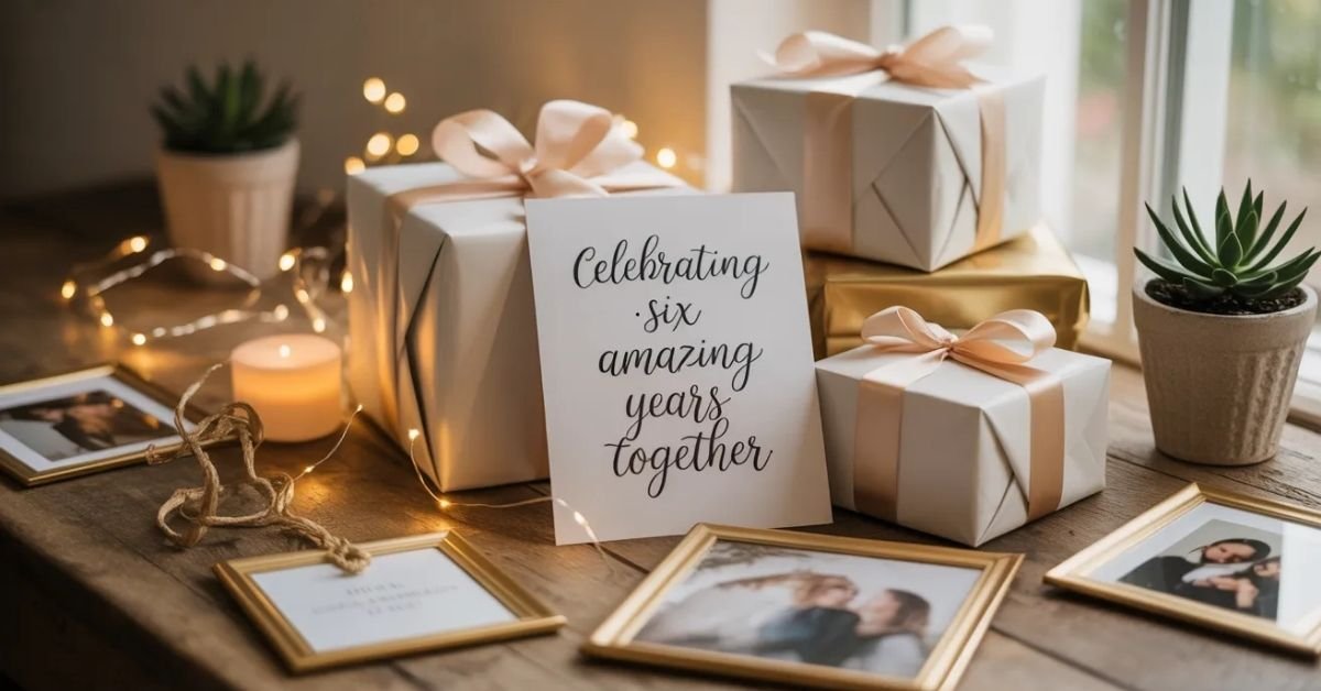 6th anniversary gift